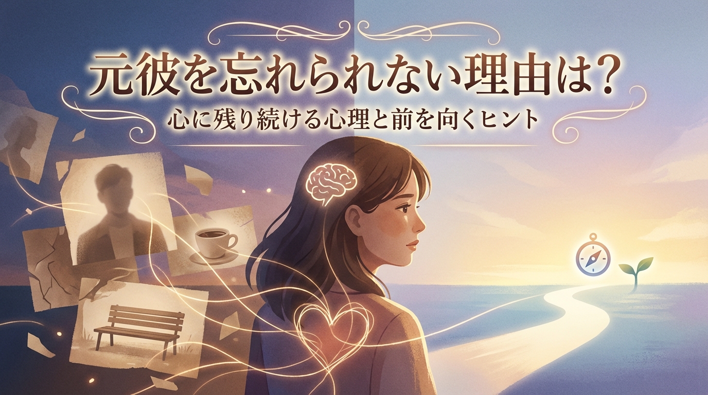 元彼を忘れられない理由は?心に残り続ける心理と前を向くヒント