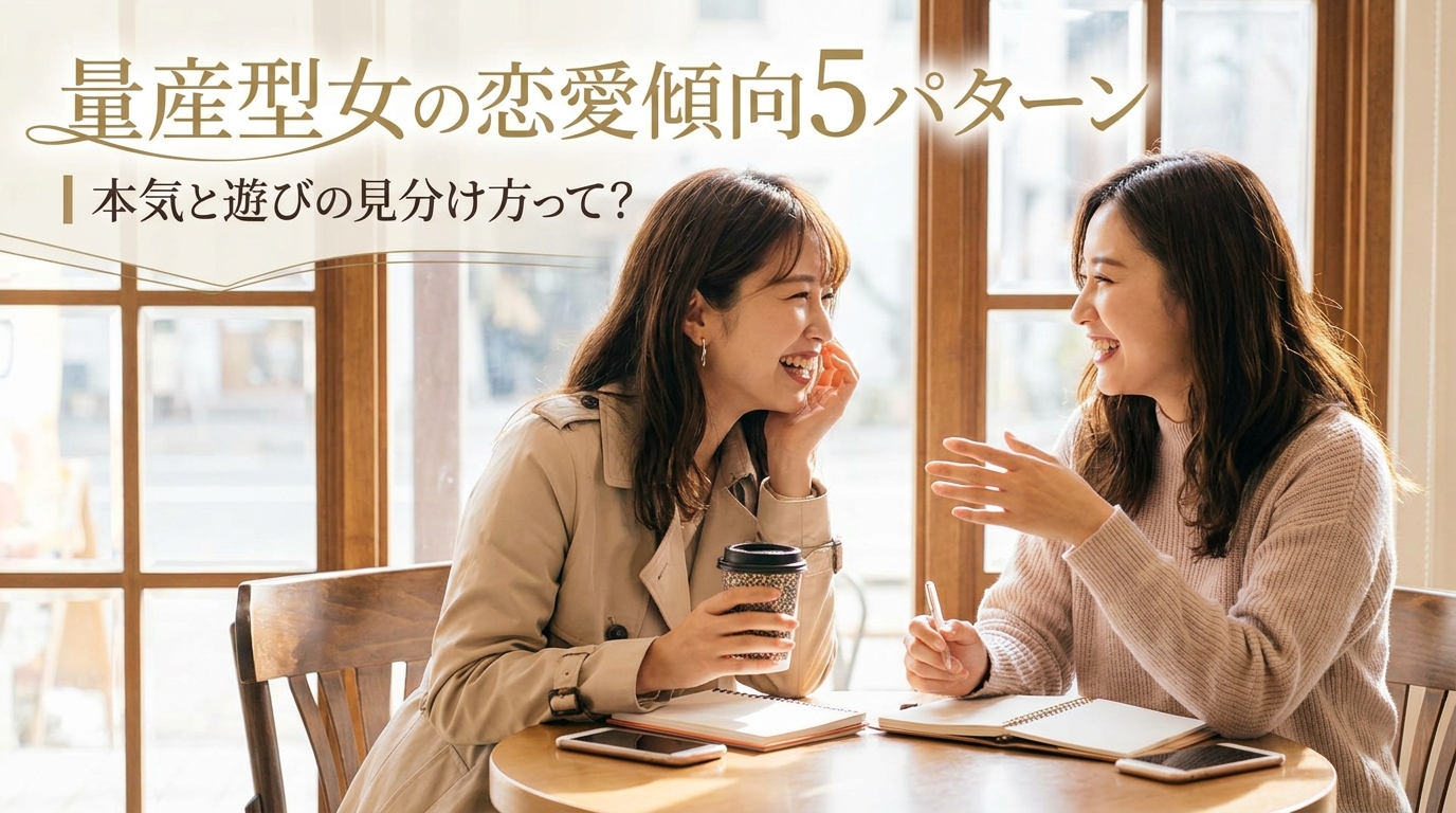 量産型女の恋愛傾向5パターン｜本気と遊びの見分け方って？
