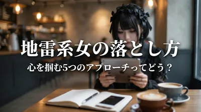 地雷系女の落とし方｜心を掴む5つのアプローチってどう？