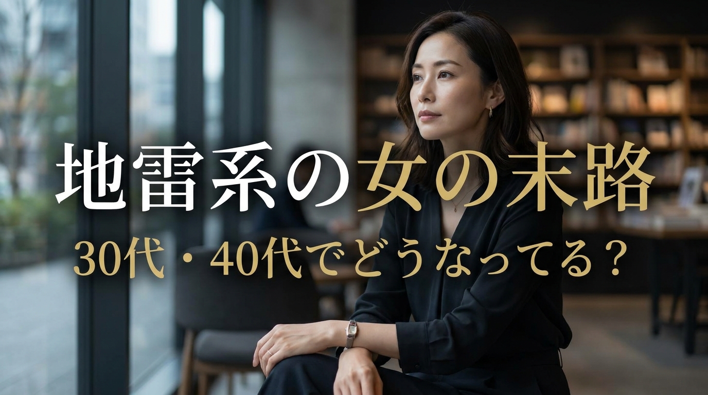 地雷系の女の末路｜30代・40代でどうなってる？