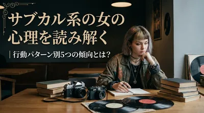 サブカル系の女の心理を読み解く｜行動パターン別5つの傾向とは？