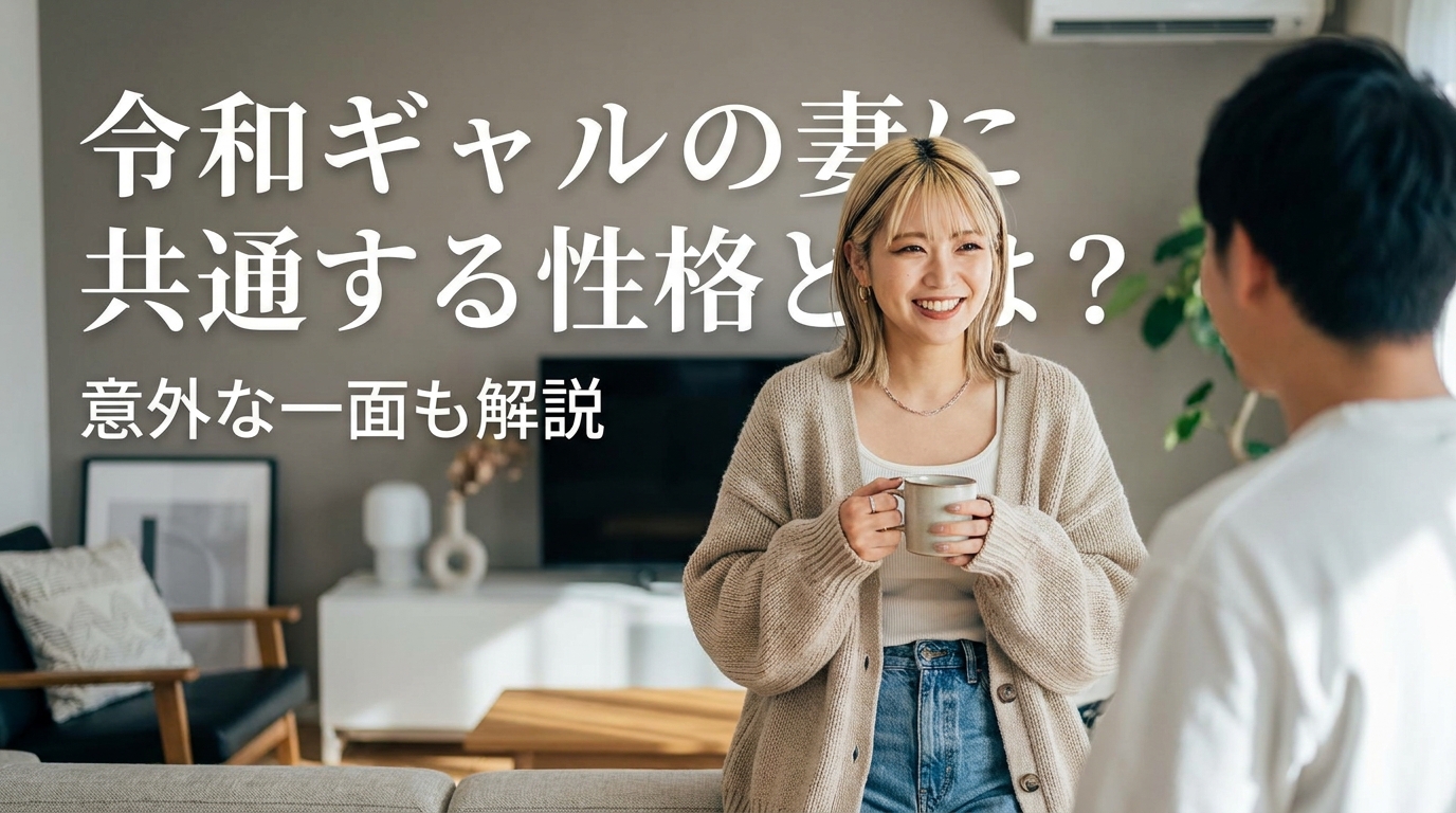 令和ギャルの妻に共通する性格とは?意外な一面も解説