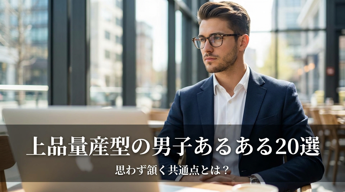 上品量産型の男子あるある20選｜思わず頷く共通点とは？