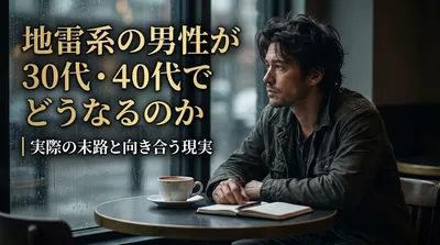 地雷系の男性が30代・40代でどうなるのか｜実際の末路と向き合う現実