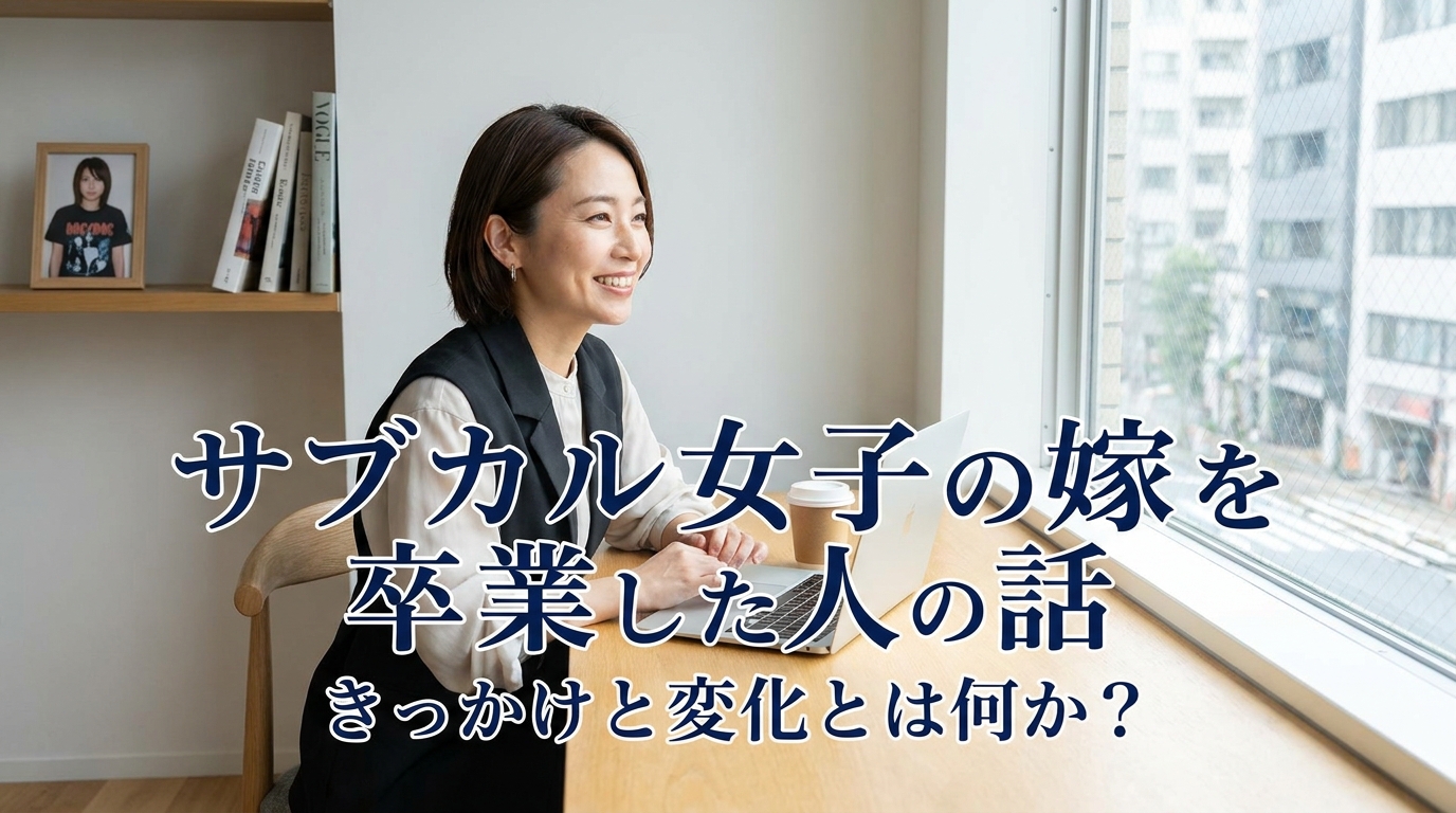 サブカル女子の嫁を卒業した人の話|きっかけと変化とは何か?