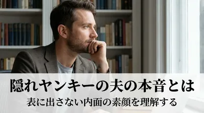 隠れヤンキーの夫の本音とは｜表に出さない内面の素顔を理解する