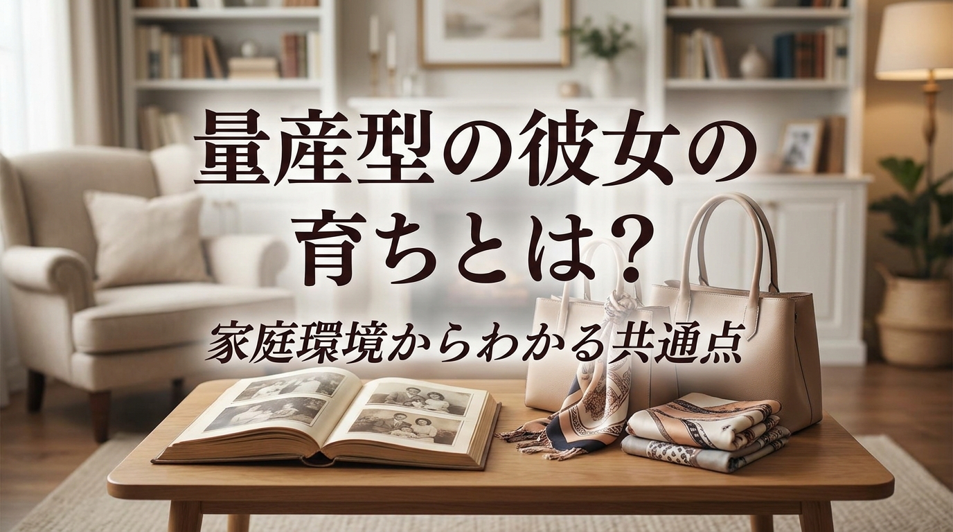 量産型の彼女の育ちとは？家庭環境からわかる共通点