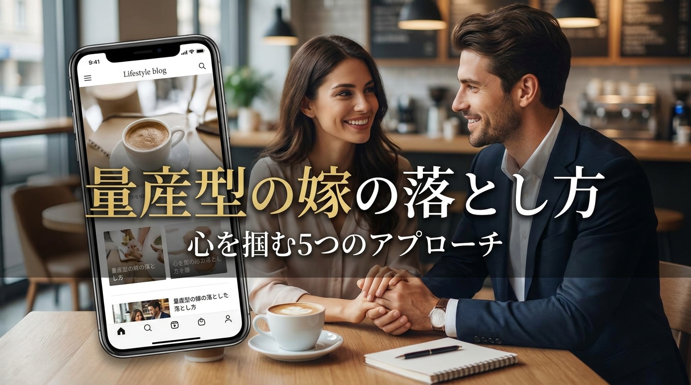 量産型の嫁の落とし方｜心を掴む5つのアプローチ