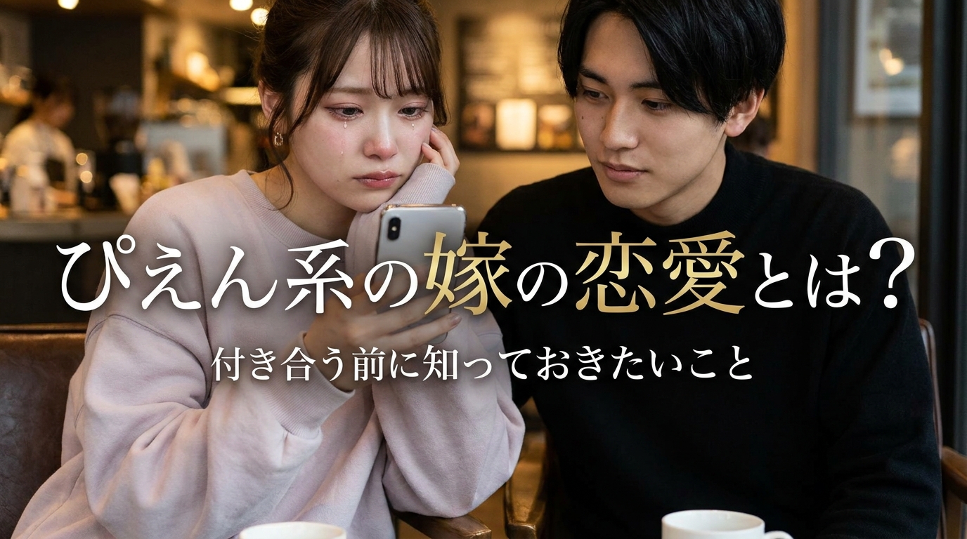 ぴえん系の嫁の恋愛とは？付き合う前に知っておきたいこと