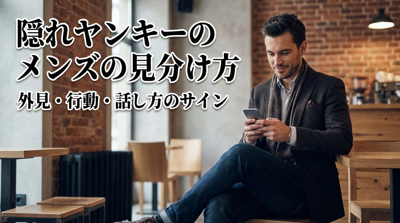 隠れヤンキーのメンズの見分け方｜外見・行動・話し方のサイン