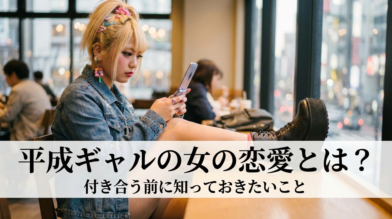 平成ギャルの女の恋愛とは？付き合う前に知っておきたいこと