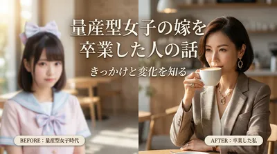 量産型女子の嫁を卒業した人の話｜きっかけと変化を知る