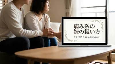病み系の嫁の扱い方｜うまく付き合うための5つのコツ