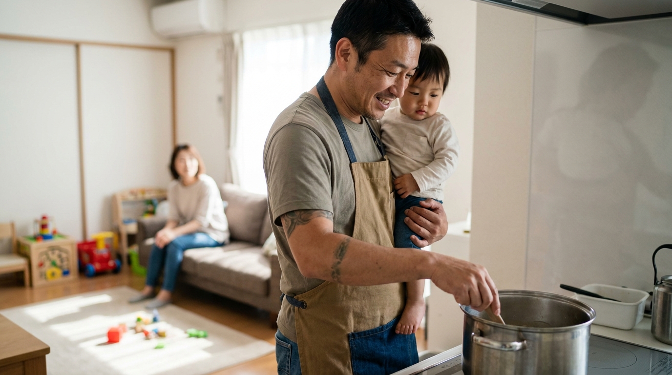 なぜ家事育児に積極的になるのか